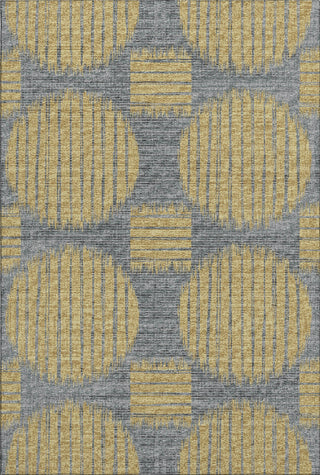 Piper Looms Mayfield Geometric Circles AMF119 Gilded Machine Washable Area Rug main image