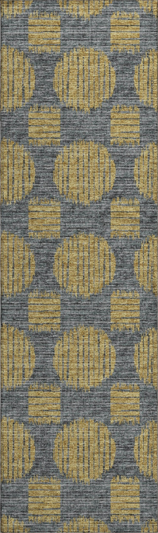 Piper Looms Mayfield Geometric Circles AMF119 Gilded Machine Washable Area Rug Runner Main Image