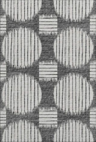 Piper Looms Mayfield Geometric Circles AMF119 Gray Machine Washable Area Rug main image