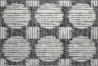 Piper Looms Mayfield Geometric Circles AMF119 Gray Machine Washable Area Rug Scatter Main Image