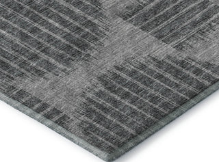 Piper Looms Mayfield Geometric Circles AMF119 Shadow Machine Washable Area Rug Corner Image