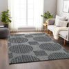 Piper Looms Mayfield Geometric Circles AMF119 Shadow Machine Washable Area Rug Lifestyle Image Feature