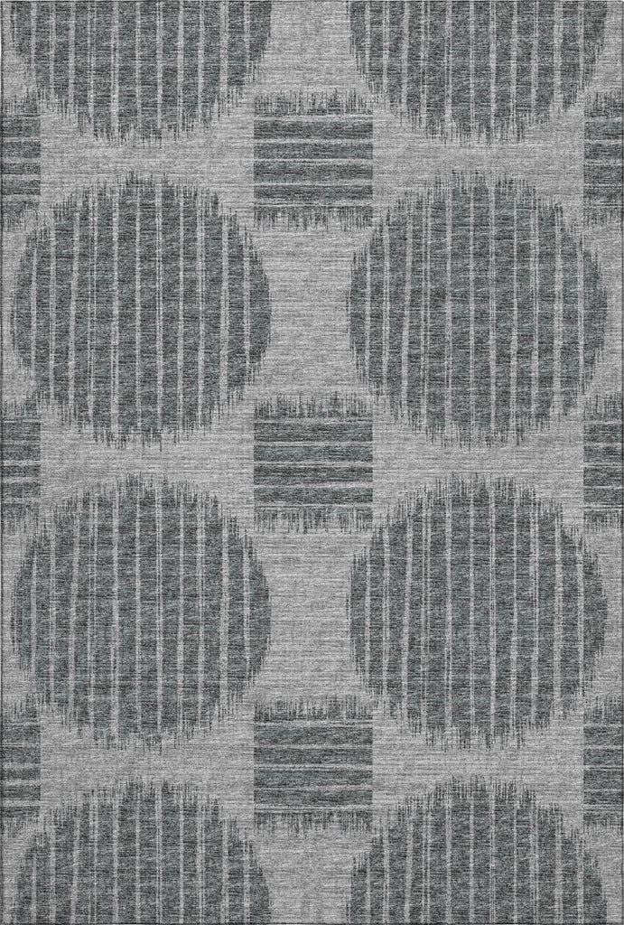Piper Looms Mayfield Geometric Circles AMF119 Shadow Machine Washable Area Rug main image