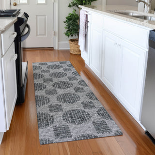 Piper Looms Mayfield Geometric Circles AMF119 Shadow Machine Washable Area Rug Runner Lifestyle Image Feature