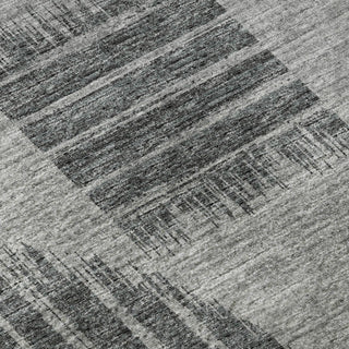 Piper Looms Mayfield Geometric Circles AMF119 Shadow Machine Washable Area Rug Swatch Image