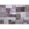 Piper Looms Mayfield Squares AMF1190 Eggplant Machine Washable Area Rug Scatter Main Image