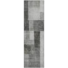 Piper Looms Mayfield Squares AMF1190 Pewter Machine Washable Area Rug Runner Main Image