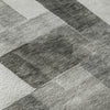 Piper Looms Mayfield Squares AMF1190 Pewter Machine Washable Area Rug Swatch Image