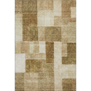 Piper Looms Mayfield Squares AMF1190 Terracotta Machine Washable Area Rug main image
