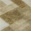 Piper Looms Mayfield Squares AMF1190 Terracotta Machine Washable Area Rug Swatch Image