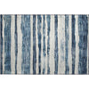 Piper Looms Mayfield Stripes AMF1191 Denim Machine Washable Area Rug Scatter Main Image