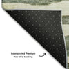 Piper Looms Mayfield Stripes AMF1191 Sage Machine Washable Area Rug Backing Image