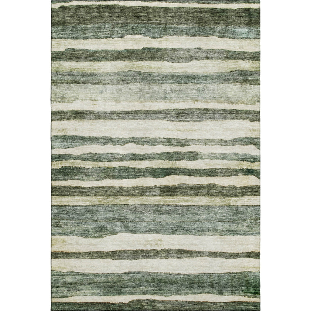 Piper Looms Mayfield Stripes AMF1191 Sage Machine Washable Area Rug main image
