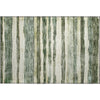 Piper Looms Mayfield Stripes AMF1191 Sage Machine Washable Area Rug Scatter Main Image