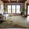 Piper Looms Mayfield Abstract AMF1193 Linen Machine Washable Area Rug Lifestyle Image Feature