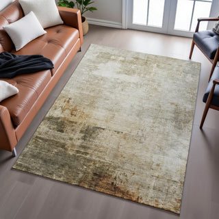 Piper Looms Mayfield Abstract AMF1193 Linen Machine Washable Area Rug Lifestyle Image Feature