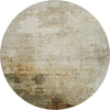 Piper Looms Mayfield Abstract AMF1193 Linen Machine Washable Area Rug Round Main Image