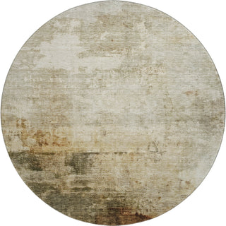 Piper Looms Mayfield Abstract AMF1193 Linen Machine Washable Area Rug Round Main Image