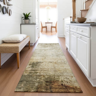Piper Looms Mayfield Abstract AMF1193 Linen Machine Washable Area Rug Runner Lifestyle Image Feature