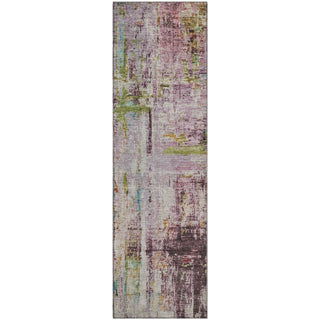 Piper Looms Mayfield Abstract AMF1194 Lavender Machine Washable Area Rug Runner Main Image