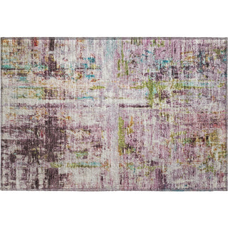 Piper Looms Mayfield Abstract AMF1194 Lavender Machine Washable Area Rug Scatter Main Image