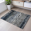 Piper Looms Mayfield Abstract AMF1195 Navy Machine Washable Area Rug Scatter Lifestyle Image Feature