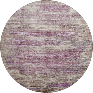 Piper Looms Mayfield Abstract AMF1196 Blush Machine Washable Area Rug Round Main Image