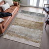 Piper Looms Mayfield Abstract AMF1197 Beige Machine Washable Area Rug Lifestyle Image Feature