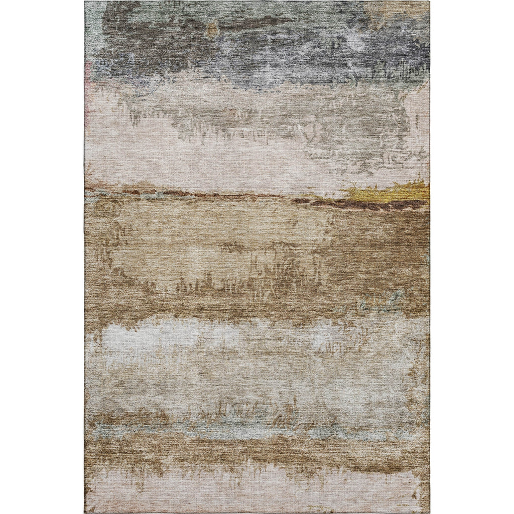 Piper Looms Mayfield Abstract AMF1197 Beige Machine Washable Area Rug main image