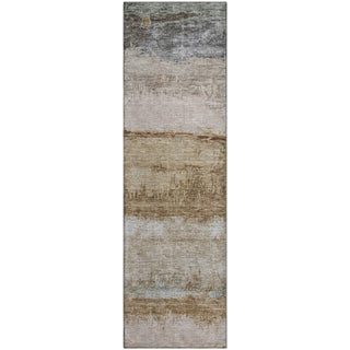 Piper Looms Mayfield Abstract AMF1197 Beige Machine Washable Area Rug Runner Main Image