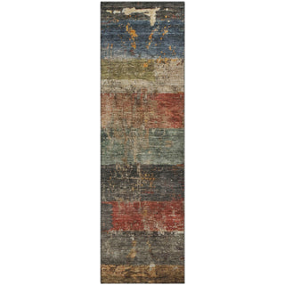 Piper Looms Mayfield Stripes AMF1198 Fern Machine Washable Area Rug Runner Main Image