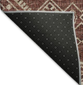 Piper Looms Mayfield Tribal Diamond AMF120 Canyon Machine Washable Area Rug Backing Image