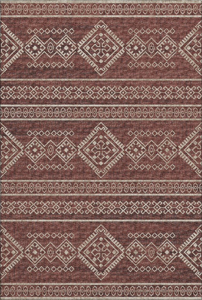 Piper Looms Mayfield Tribal Diamond AMF120 Canyon Machine Washable Area Rug main image