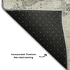 Piper Looms Mayfield Abstract AMF1200 Linen Machine Washable Area Rug Backing Image