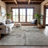 Piper Looms Mayfield Abstract AMF1200 Linen Machine Washable Area Rug Lifestyle Image Feature