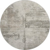 Piper Looms Mayfield Abstract AMF1200 Linen Machine Washable Area Rug Round Main Image