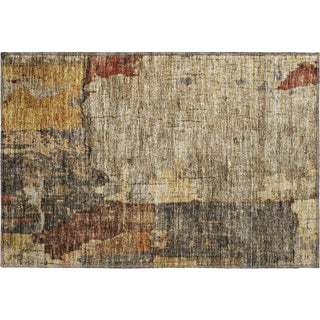 Piper Looms Mayfield Abstract AMF1201 Khaki Machine Washable Area Rug Scatter Main Image