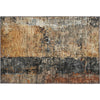 Piper Looms Mayfield Abstract AMF1205 Copper Machine Washable Area Rug Scatter Main Image
