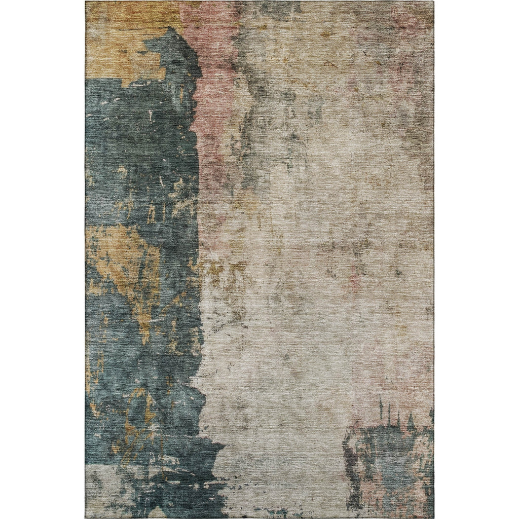 Piper Looms Mayfield Abstract AMF1207 Taupe Machine Washable Area Rug main image