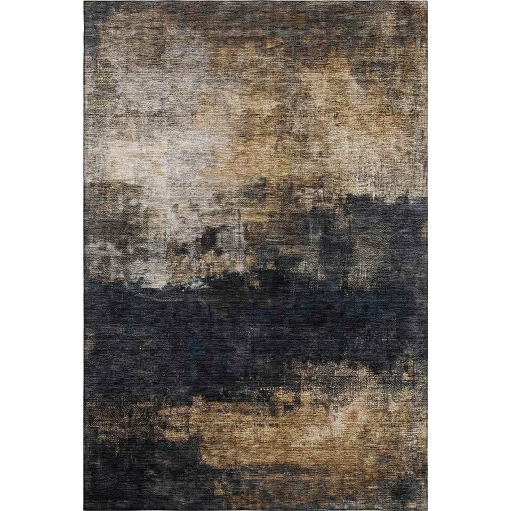 Piper Looms Mayfield Abstract AMF1209 Charcoal Machine Washable Area Rug main image