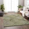 Piper Looms Mayfield Tribal AMF121 Green Machine Washable Area Rug Lifestyle Image Feature