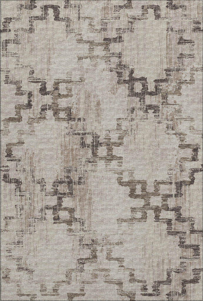 Piper Looms Mayfield Tribal AMF121 Mocha Machine Washable Area Rug main image