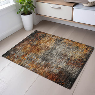 Piper Looms Mayfield Abstract AMF1210 Paprika Machine Washable Area Rug Scatter Lifestyle Image Feature