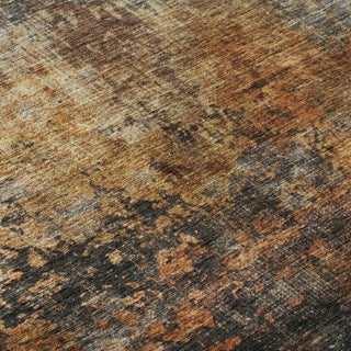Piper Looms Mayfield Abstract AMF1210 Paprika Machine Washable Area Rug Swatch Image