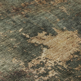Piper Looms Mayfield Abstract AMF1211 Sage Machine Washable Area Rug Swatch Image