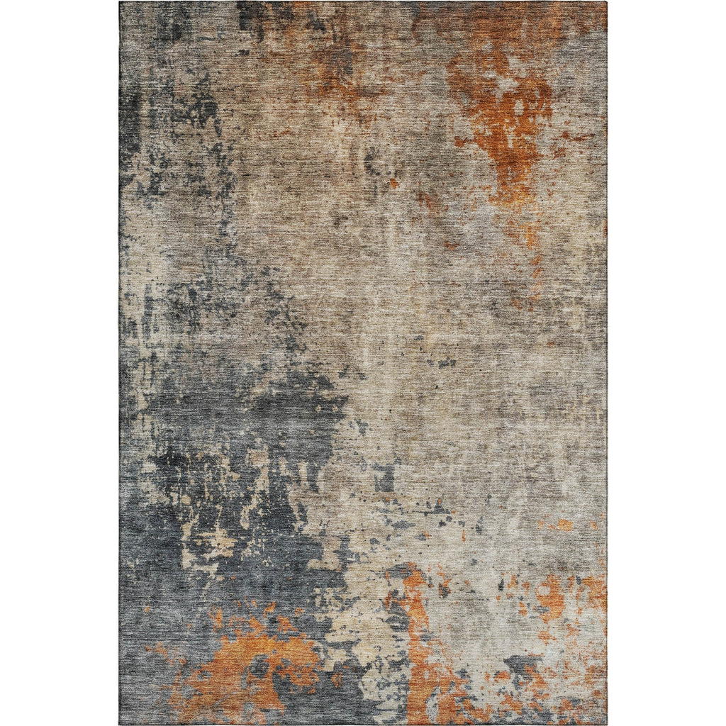 Piper Looms Mayfield Abstract AMF1212 Khaki Machine Washable Area Rug main image