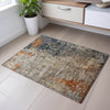 Piper Looms Mayfield Abstract AMF1212 Khaki Machine Washable Area Rug Scatter Lifestyle Image Feature