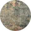 Piper Looms Mayfield Abstract AMF1214 Sage Machine Washable Area Rug Round Main Image