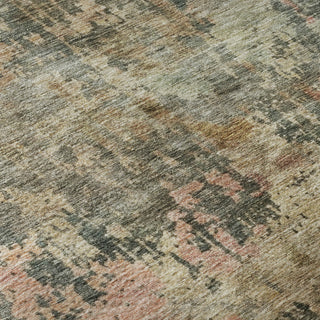 Piper Looms Mayfield Abstract AMF1214 Sage Machine Washable Area Rug Swatch Image