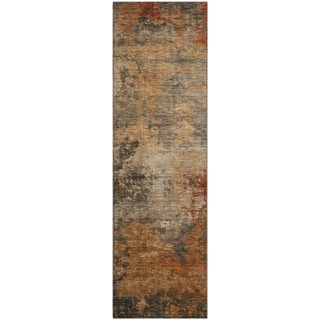 Piper Looms Mayfield Abstract AMF1216 Khaki Machine Washable Area Rug Runner Main Image